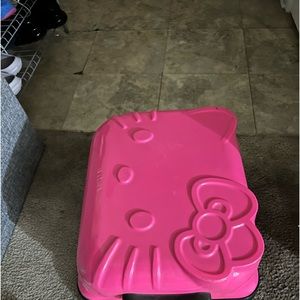 Hello Kitty luggage and Disney Princess waffle maker